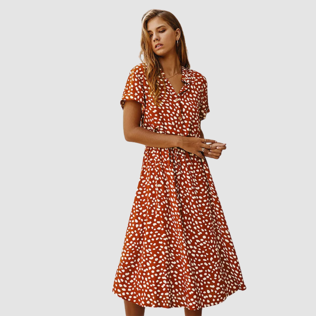Divina Floral Boho Maxi Dress