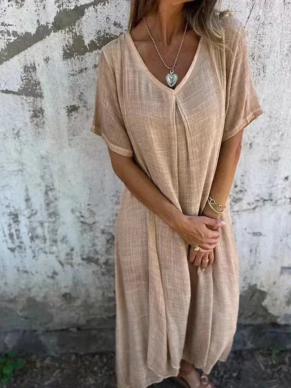 Neva Breathable V-neck Dress
