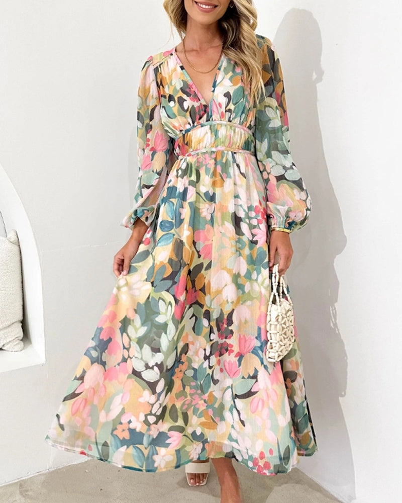 Corrine Chic Floral Dress