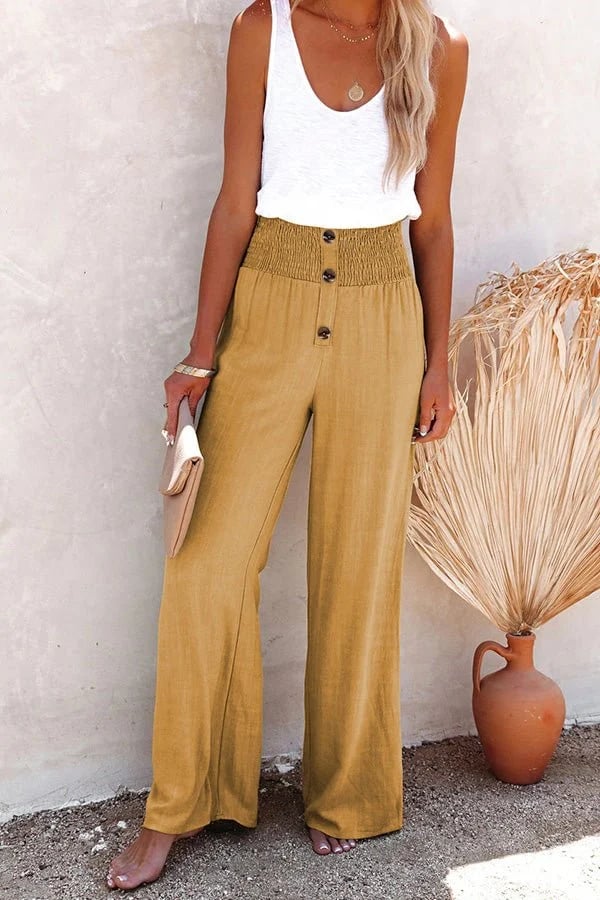Ammora | Breezy Linen Pants