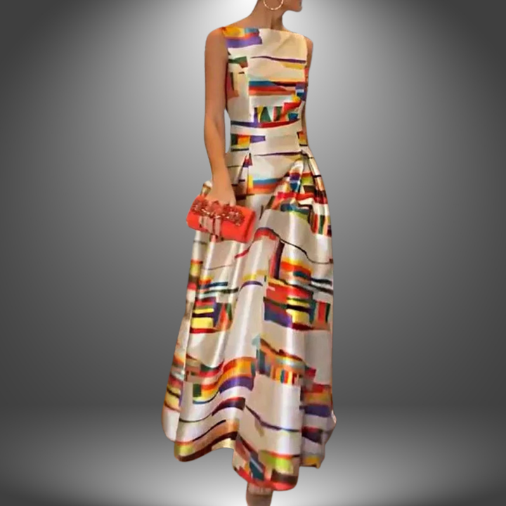 Misa Handcrafted Casual Long Dress