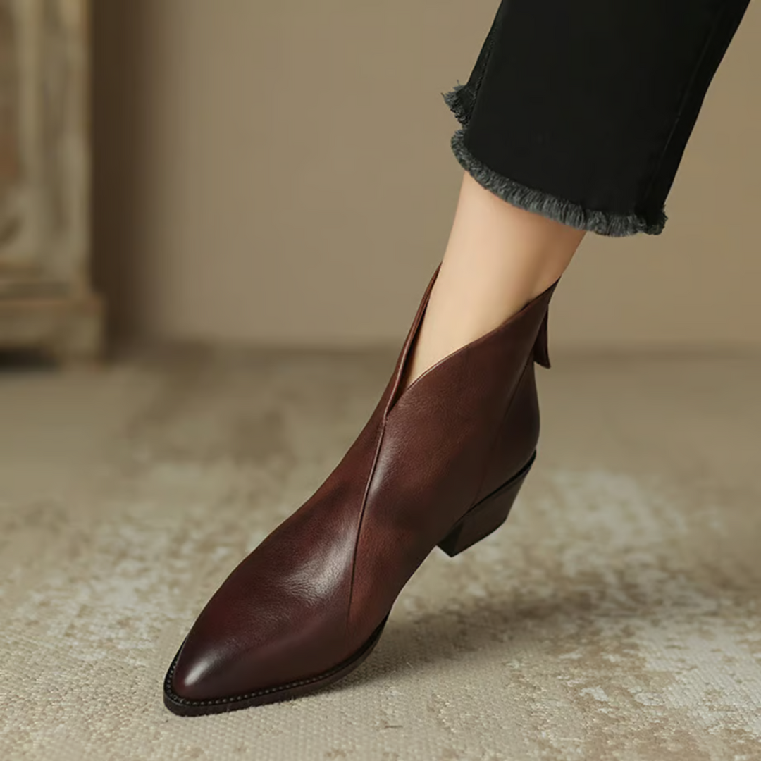 Carolyn Luxury Ankle Boots