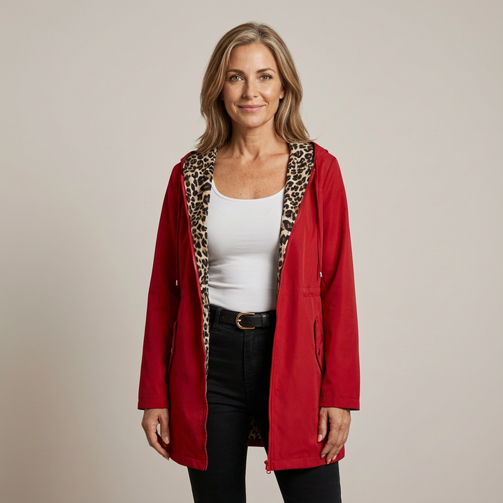 Tiffany Reversible Hooded Coat