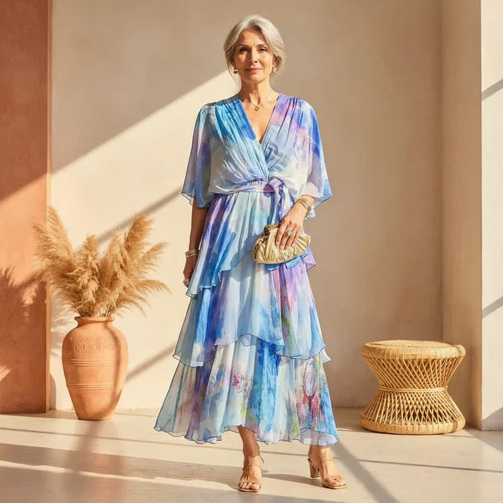 Orielle Elegant Flowy Dress