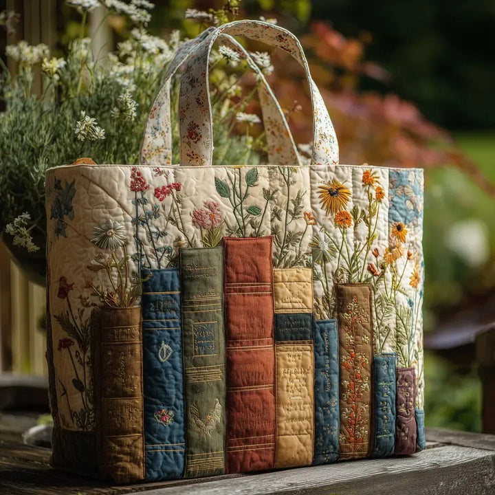 Handmade Bag with Flowers