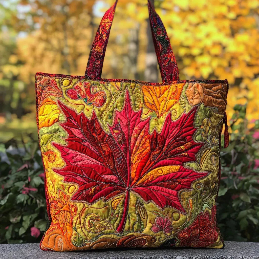 Handmade Bag with Nature Motif