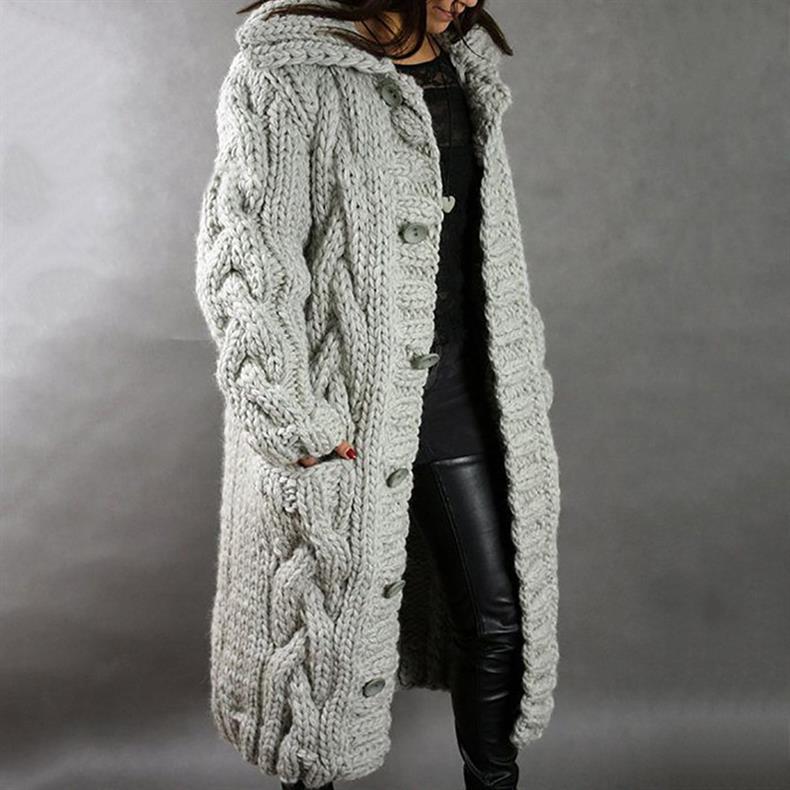 Karlene Elegant Knitted Coat