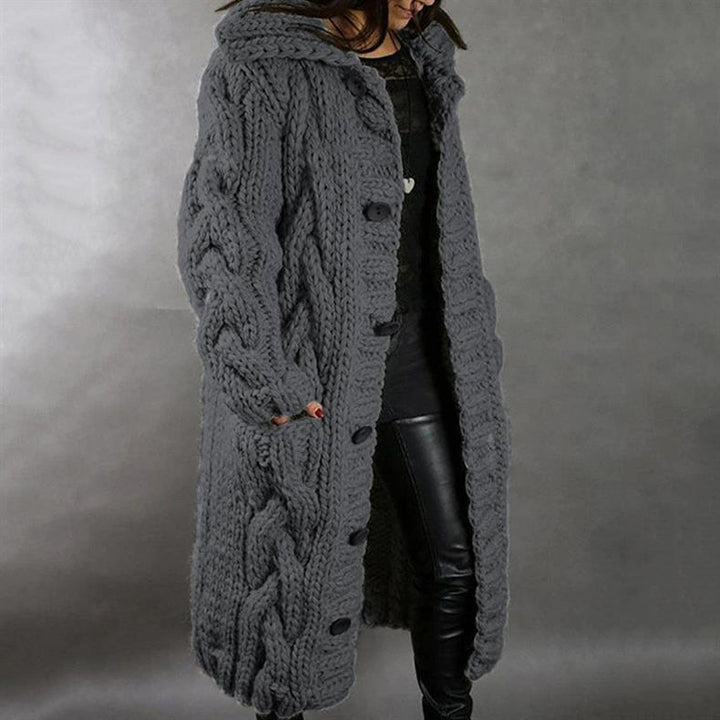 Karlene Elegant Knitted Coat