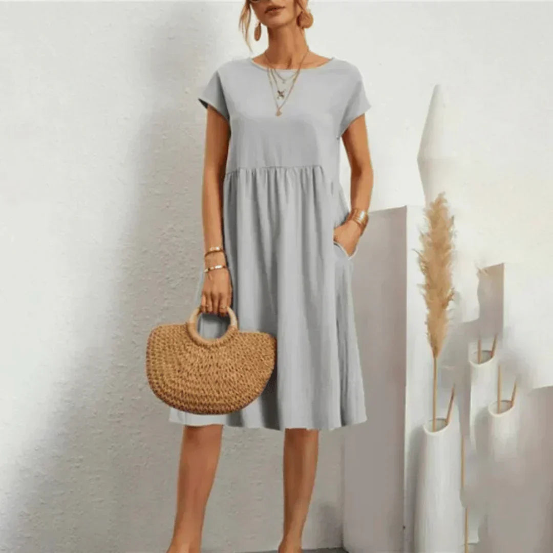 Mira Relaxed Midi Dress
