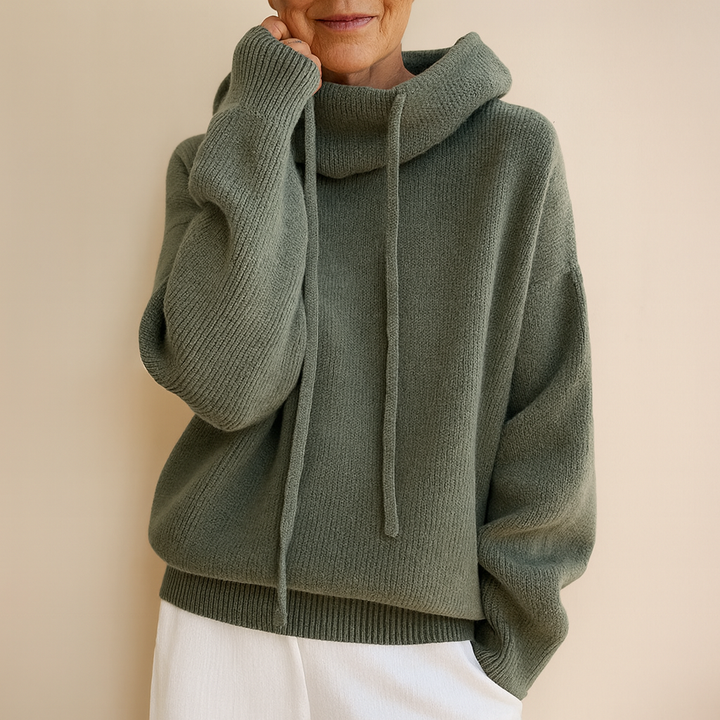 Elvire | Cozy Hooded Pullover Style