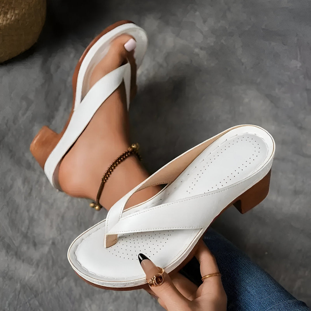 Geneva Elegant High-Heeled Mule