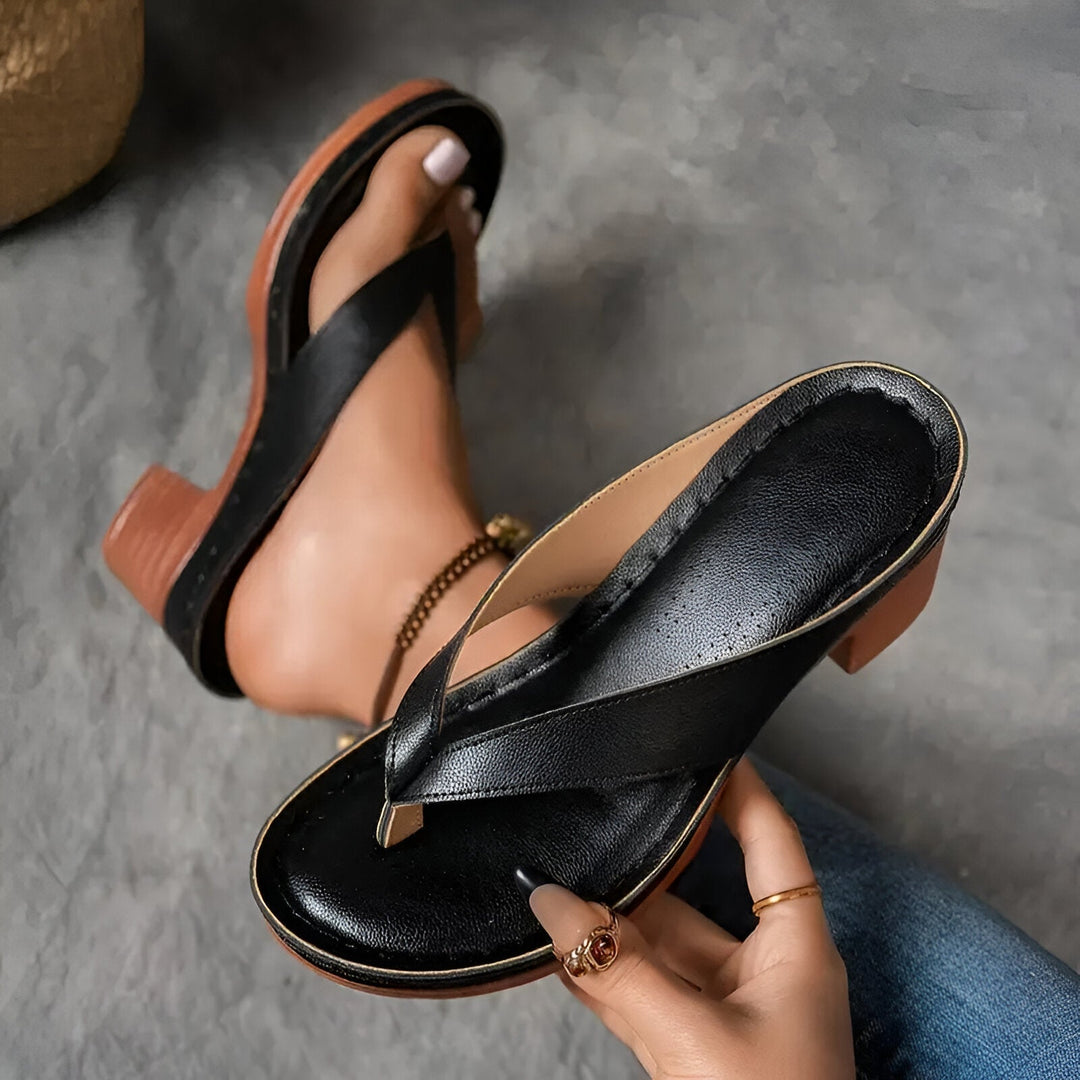 Geneva Elegant High-Heeled Mule