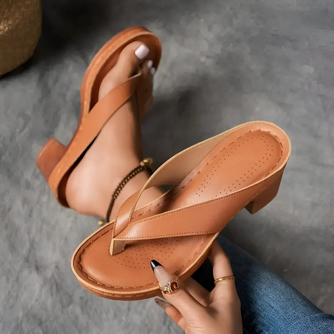 Geneva Elegant High-Heeled Mule