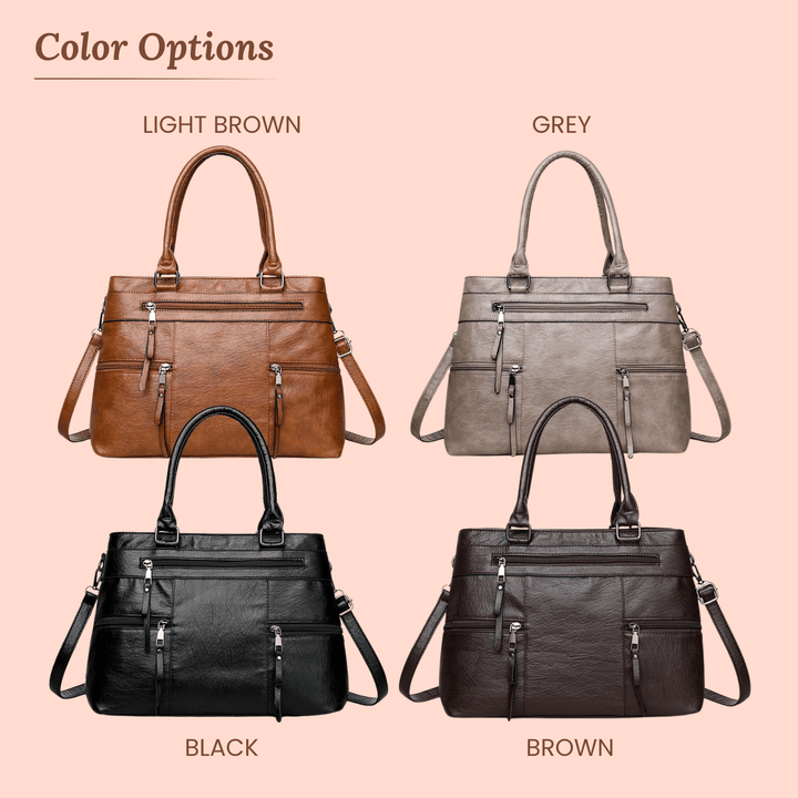 Rachele’s Multi-Zip | Shoulder Bag
