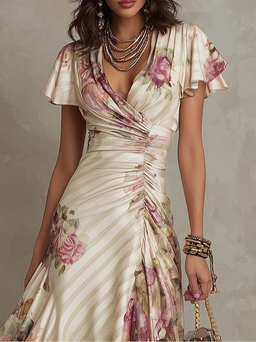 Jessa Elegant Midi Dress