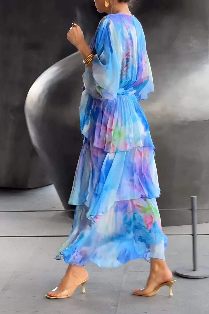 Orielle Elegant Flowy Dress