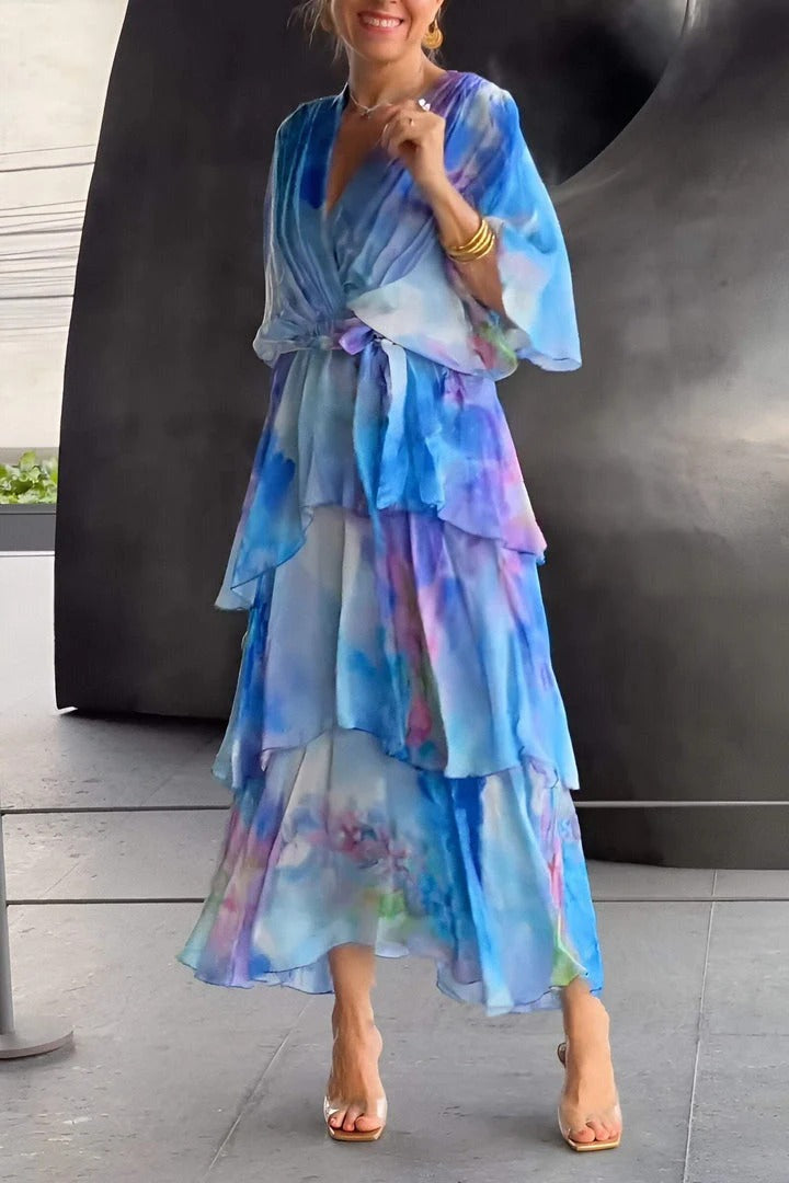 Orielle Elegant Flowy Dress