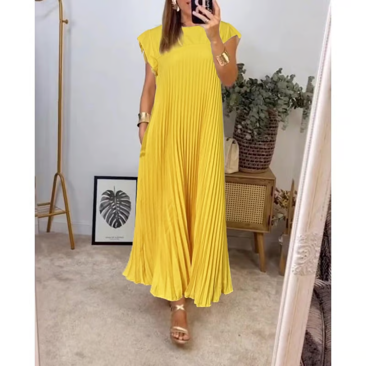 Giselle Effortlessly Elegant Pleated Dress