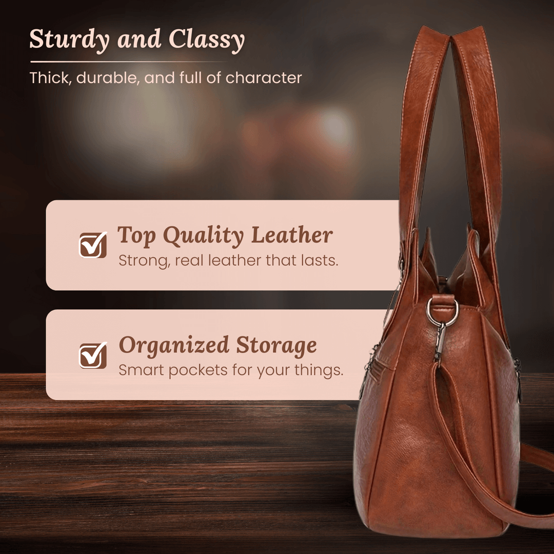Flavia’s Dual-Zip | Shoulder Bag