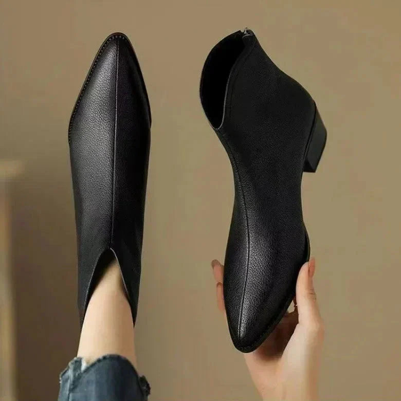 Adeline | Leather Boots