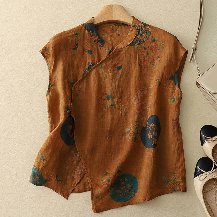 Aveline Linen Top