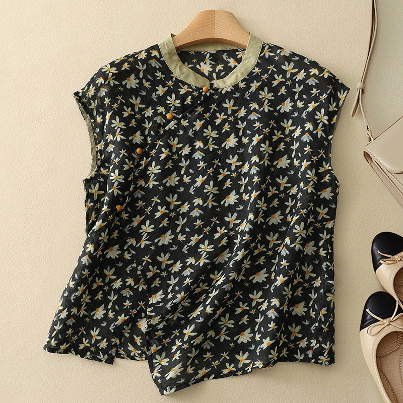 Aveline Linen Top