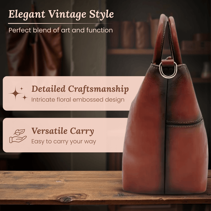 Luciana’s Carved Detail | Handbag