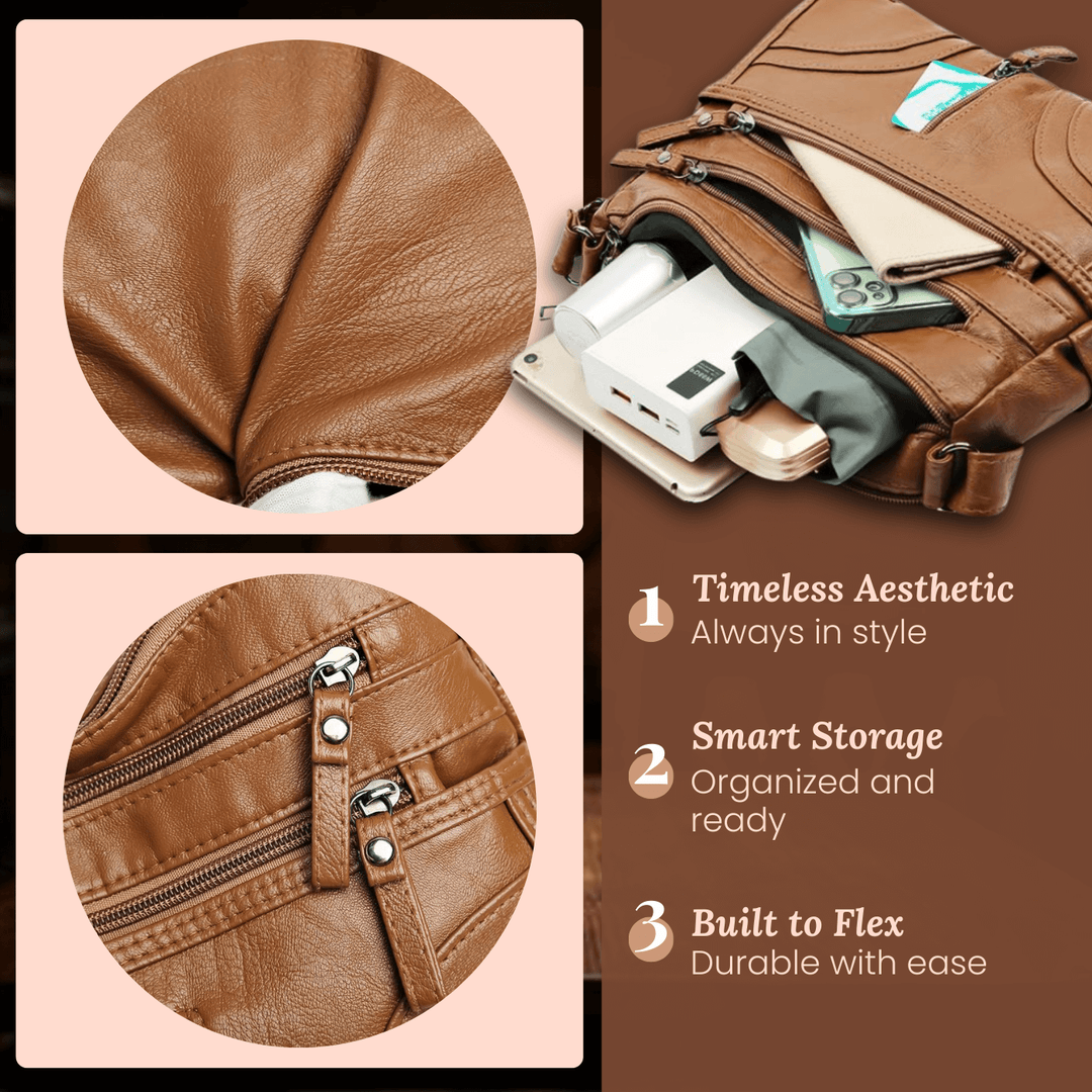 Emanuela’s Multi-Pocket | Shoulder Bag