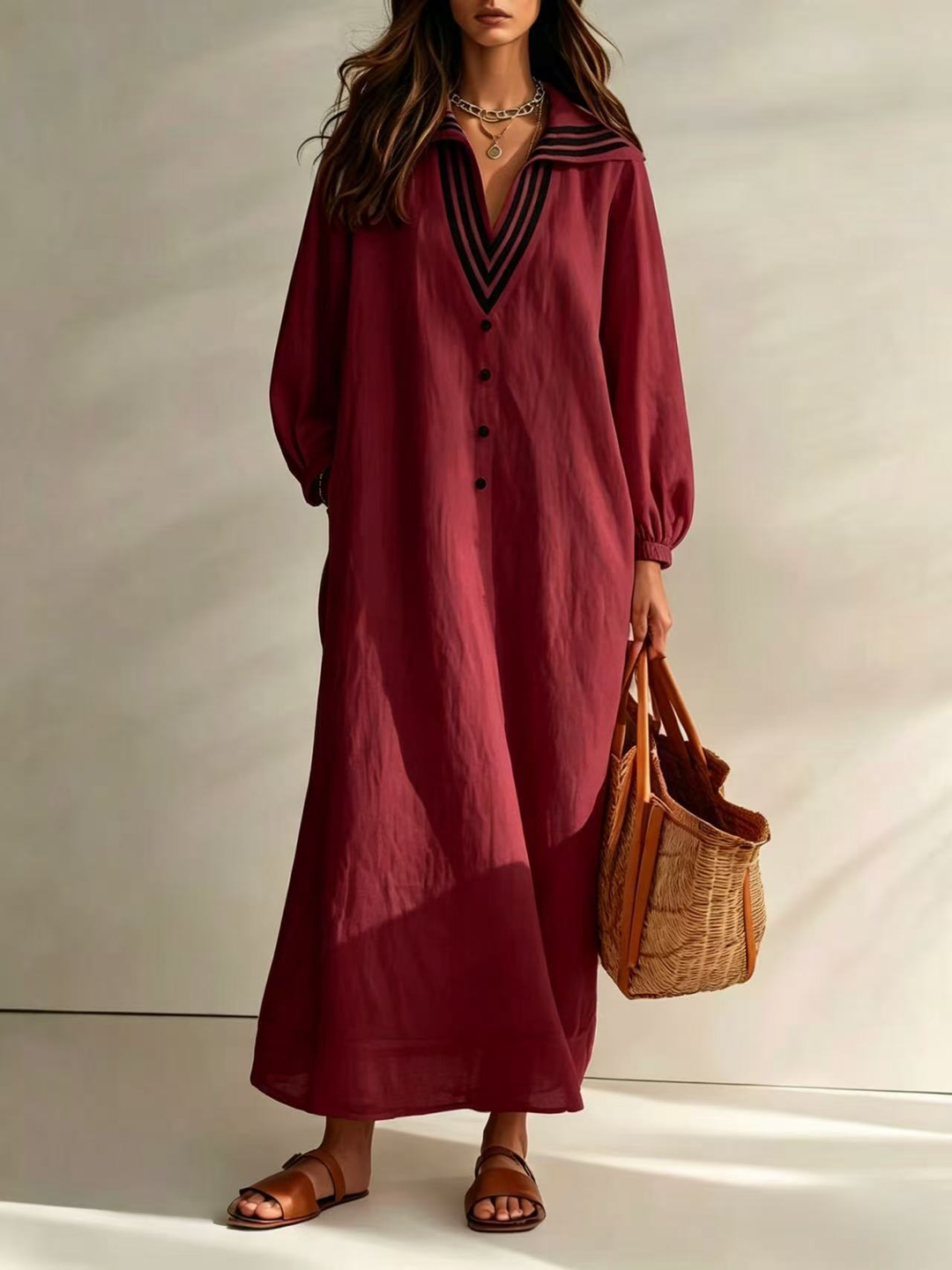 Opal Kaftan Maxi Dress