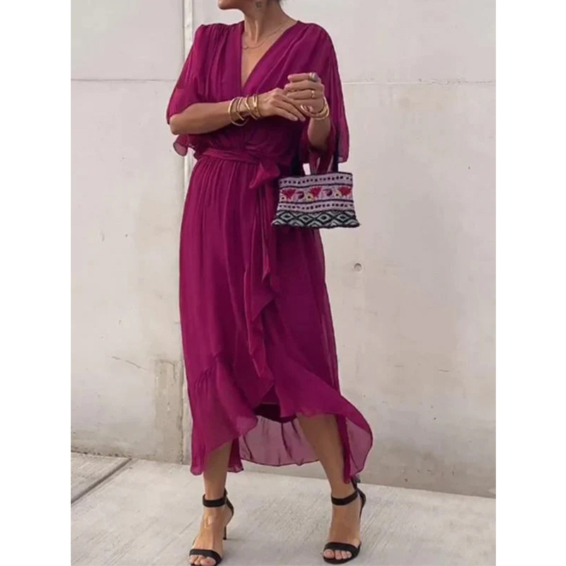 Hally Casual Chiffon Dress
