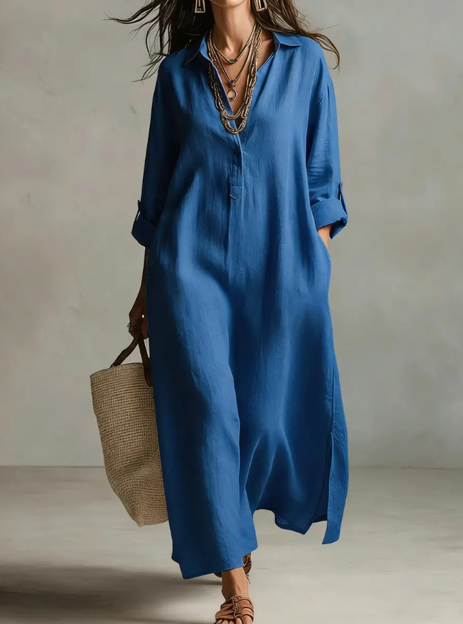 Myrtle Maxi Shirt Dress