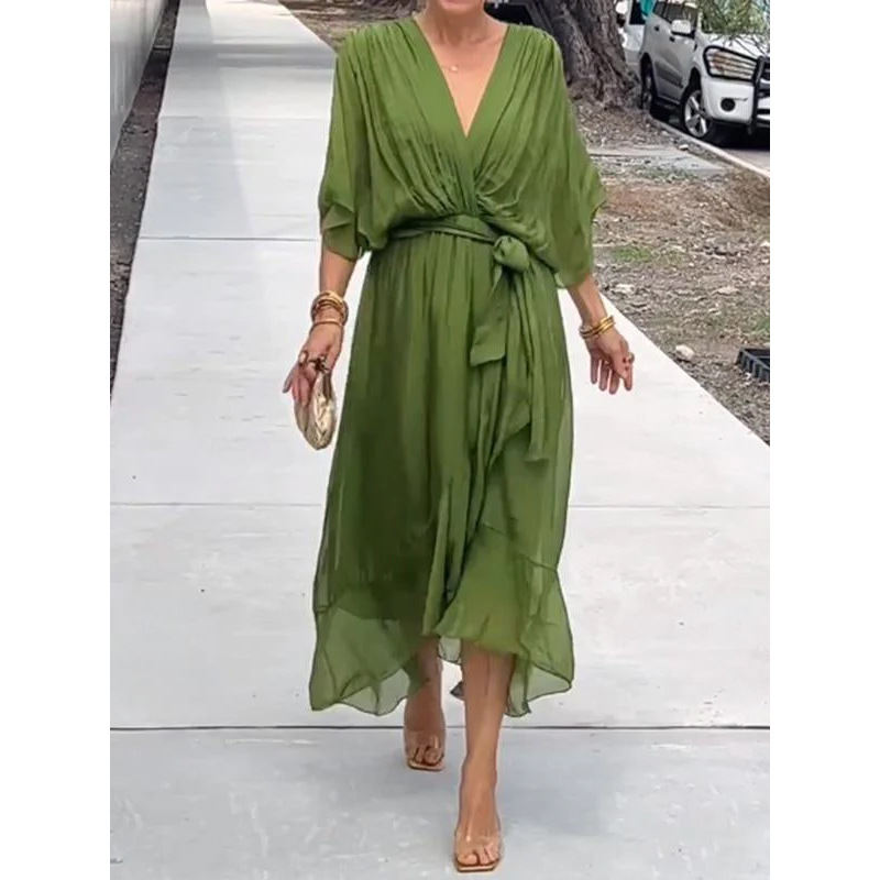 Hally Casual Chiffon Dress