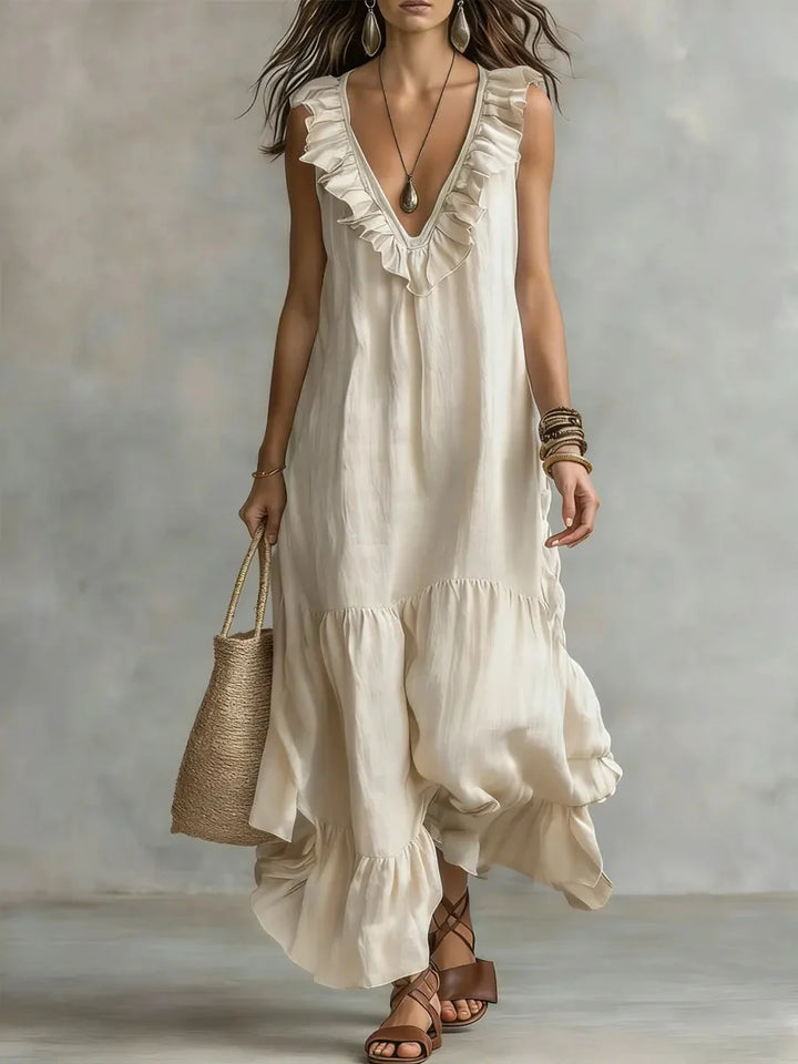 Rosalynn Elegant Ruffled Dress