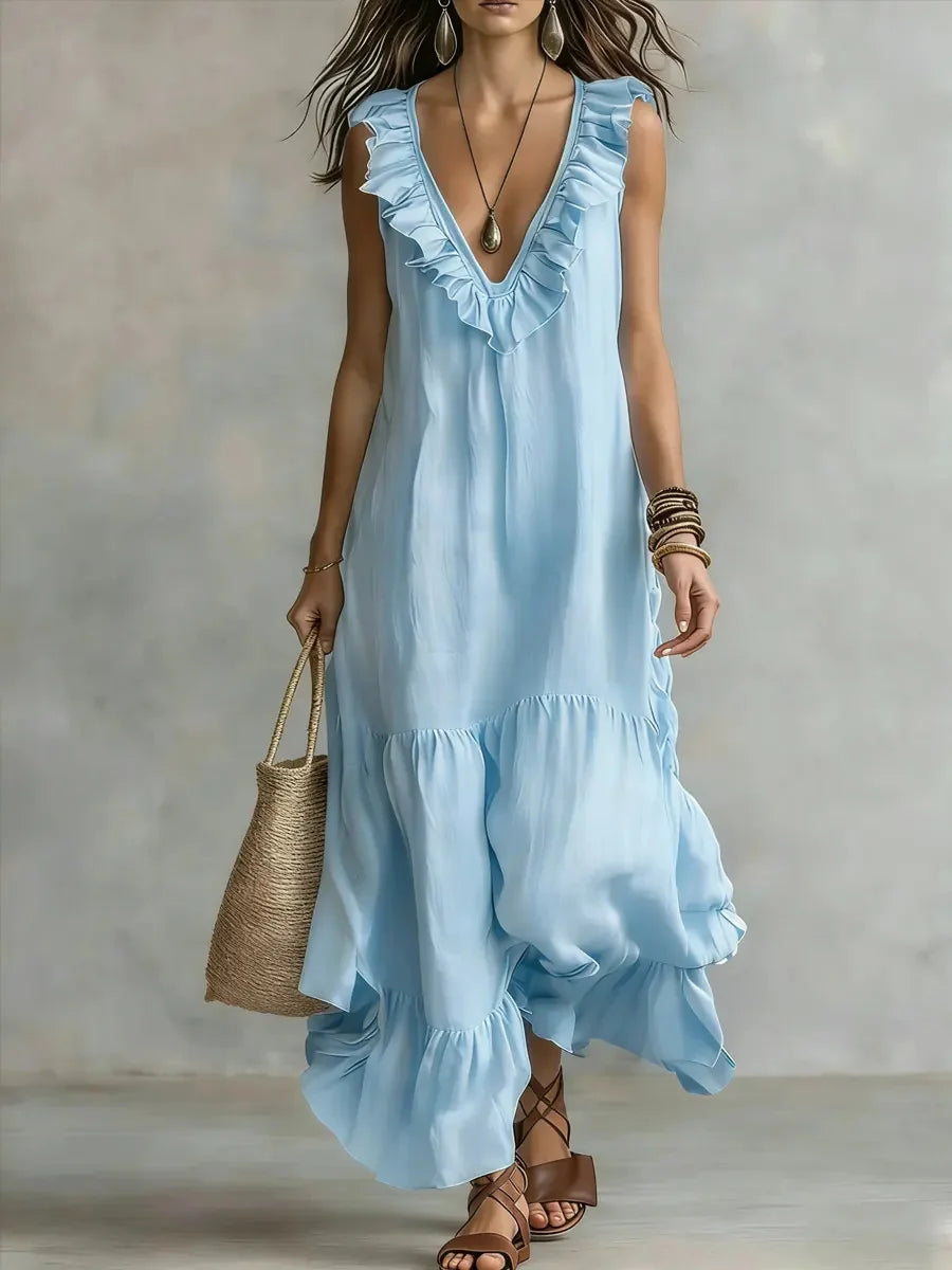 Rosalynn Elegant Ruffled Dress