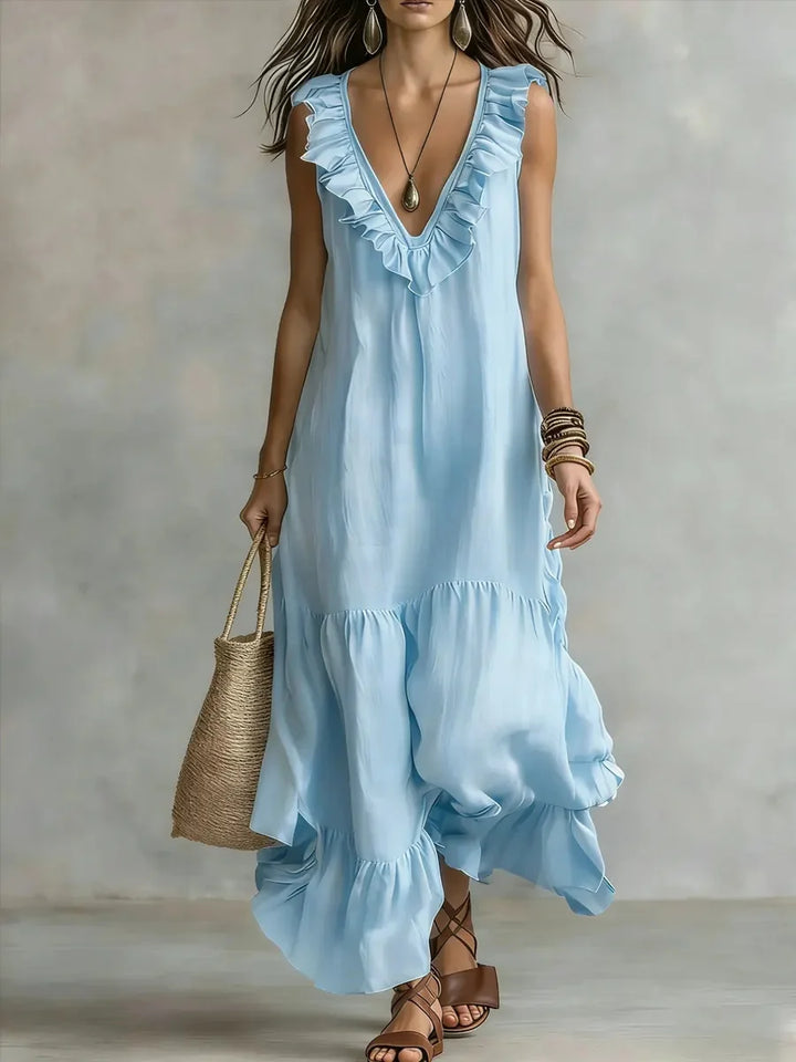 Rosalynn Elegant Ruffled Dress
