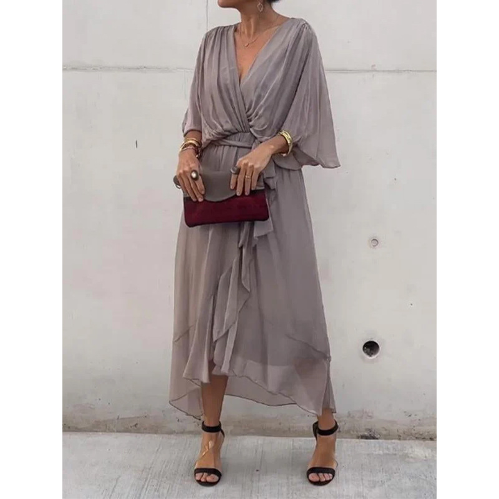 Hally Casual Chiffon Dress