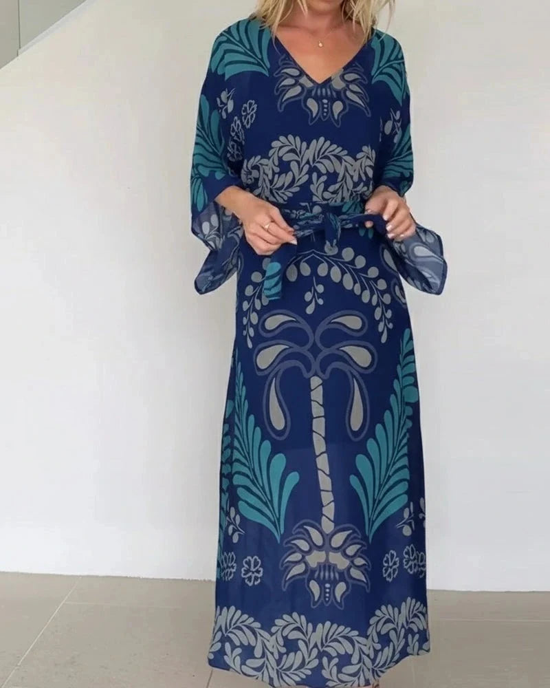 Viviette Elegant Maxi Dress