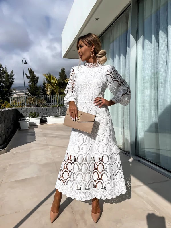 Lisa Romantic Lace Dress