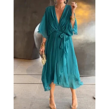 Hally Casual Chiffon Dress