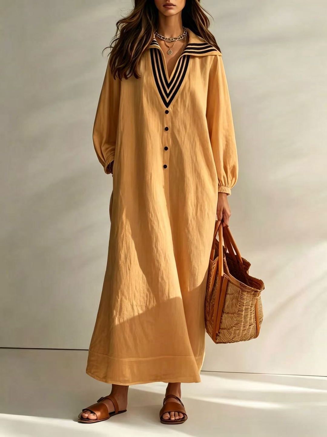 Opal Kaftan Maxi Dress