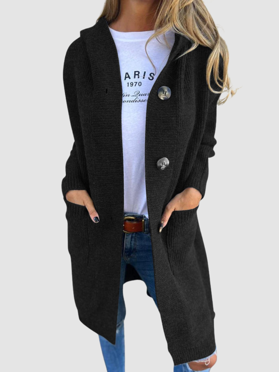 Lois Cozy knitted cardigan