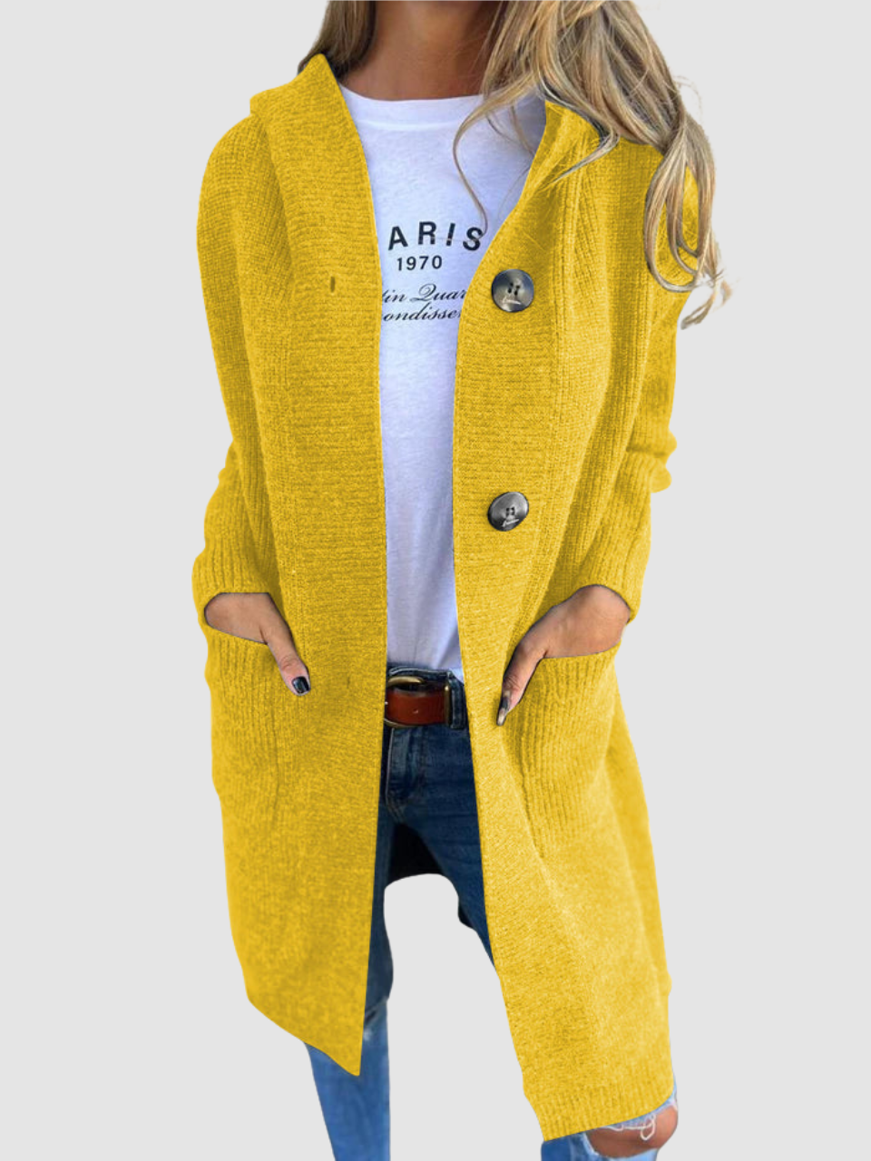 Lois Cozy knitted cardigan