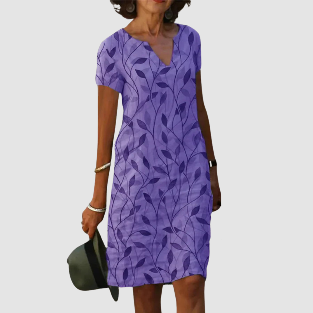 Jenny Casual Printed Dress