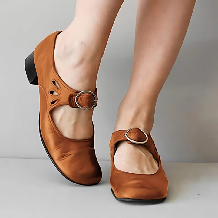 Joselyn Elegant Leather Sandals