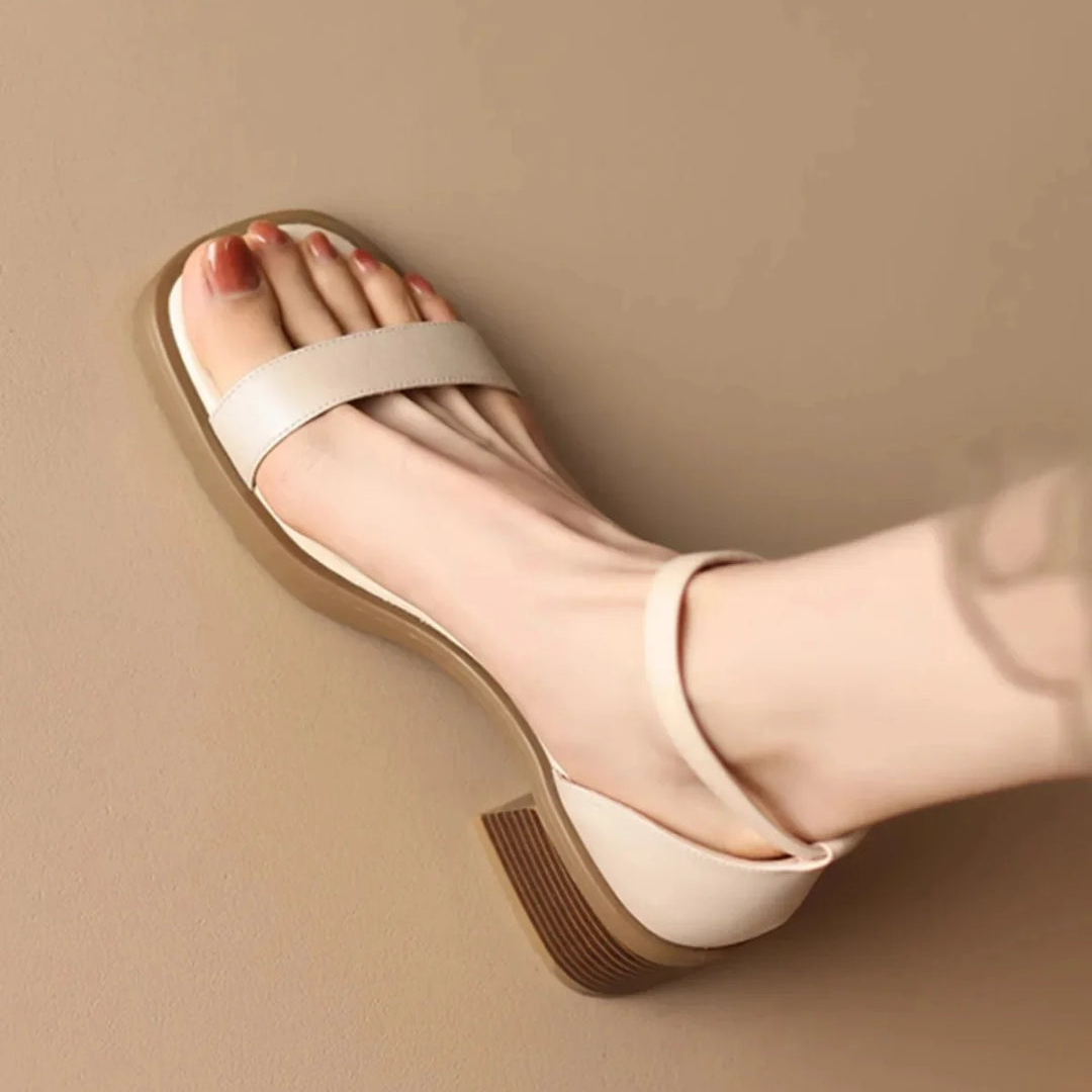 Vallie Leather Sandals