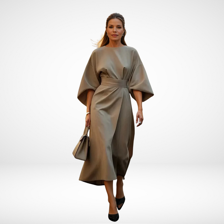 Odette Elegant Midi Dress