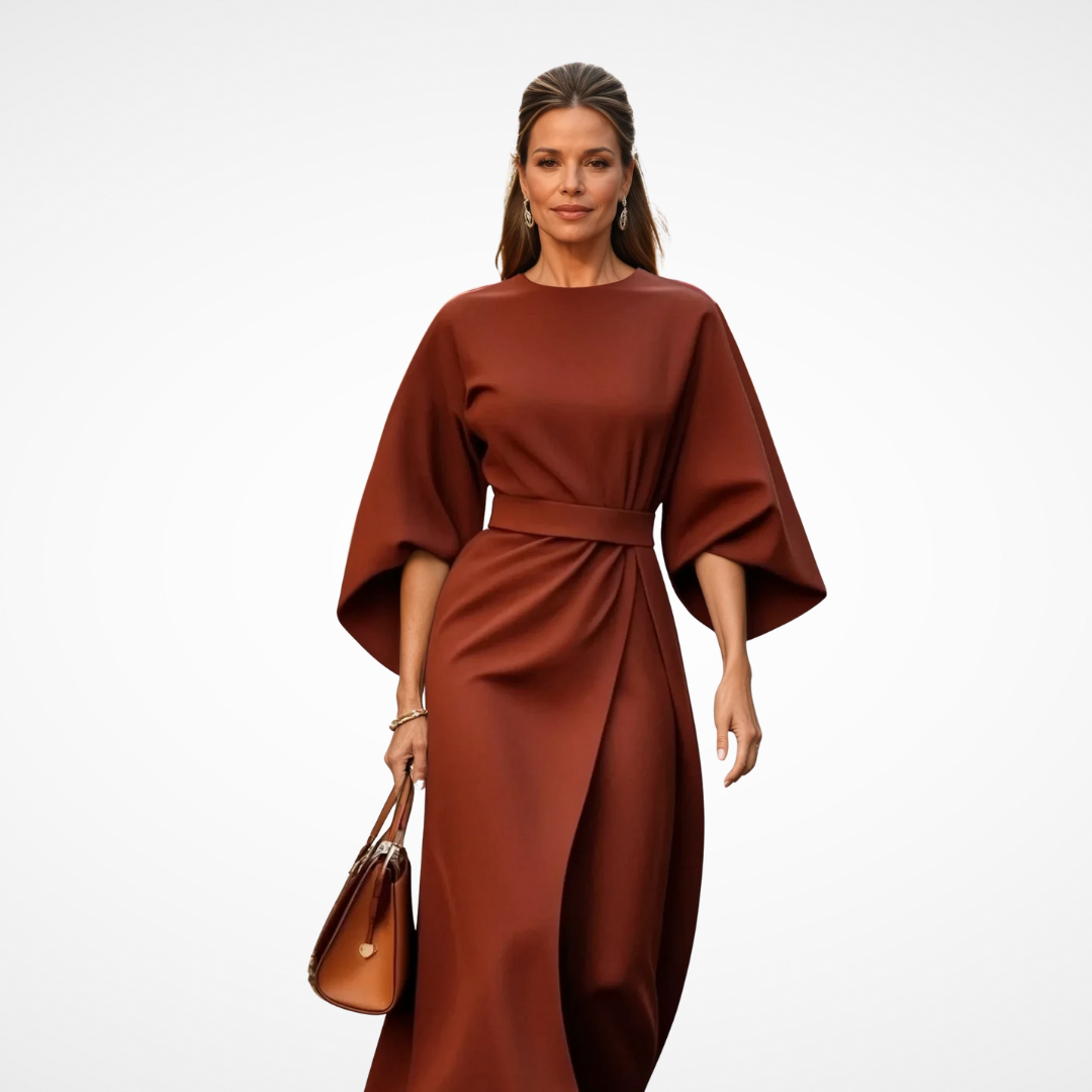 Odette Elegant Midi Dress
