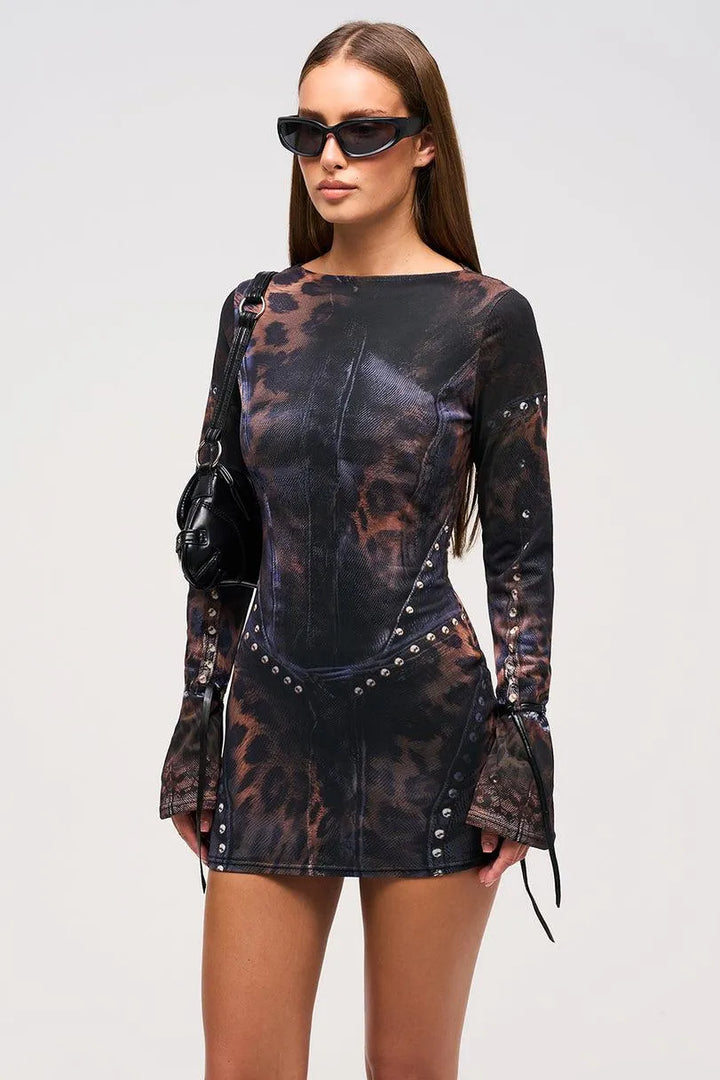 Cristel Elegant Mini Dress