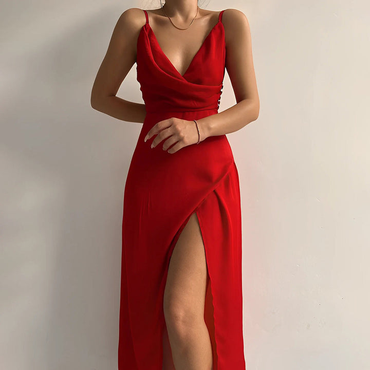 Aliah Elegant Strapless Dress