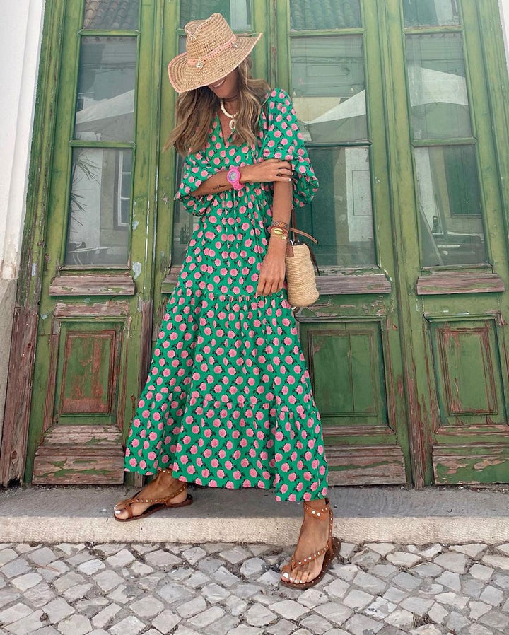 Briana Bohemian Long Dress